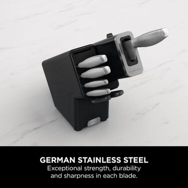 Набір ножів Ninja StaySharp K62006EUUK: 6 предметів з інтегрірувальником, з нержавіючої сталі, антрацит
