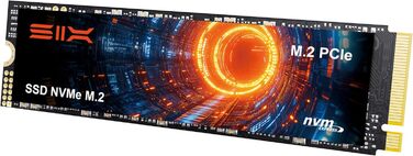 SSD NVMe M.2 PCIe 4.0 2TB X7400 з радіатором - для ігор, PS5, ноутбук, ПК