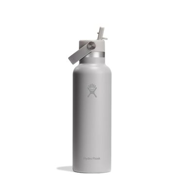 Термопляшка Hydro Flask Standard Mouth 621 мл зі сталевим корпусом та кришкою-соломинкою, вакуумна ізоляція, Birch