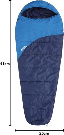 Сплячий мішок Mountain Warehouse Summit 300 - 3/4 сезону, ізольований, мумієподібний, 200 см, для кемпінгу та трекінгу