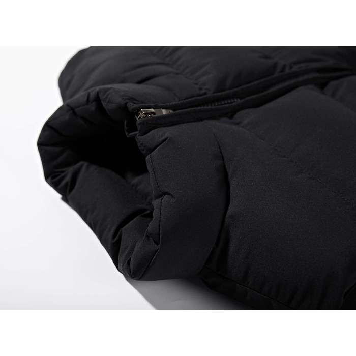 Чоловіча степкова жилетка ASKSA з коміром-стійкою, без рукавів, Slim fit, для активного відпочинку, чорна