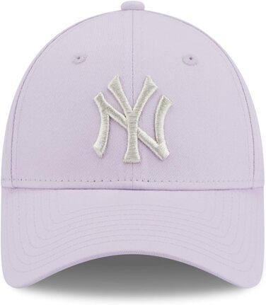 Шапка New Era New York Yankees з помпоном для жінок (один розмір, фіолетовий)