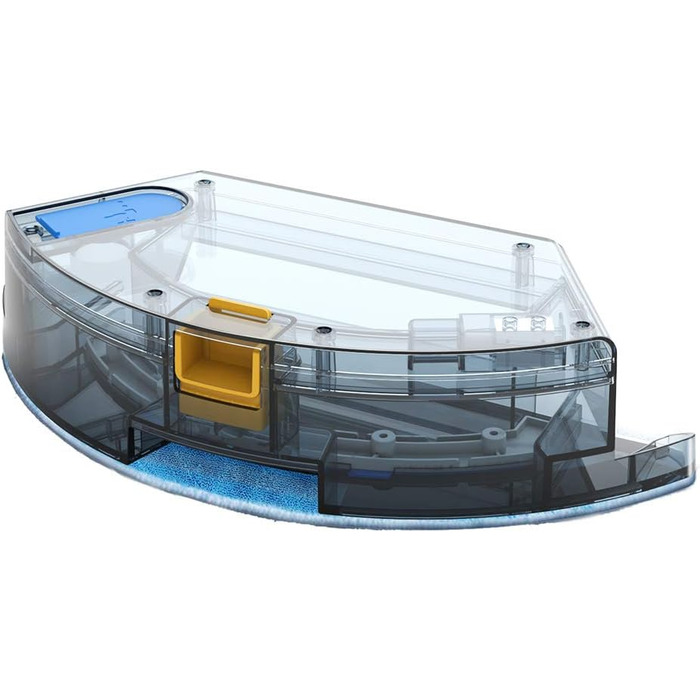 Робот-пилосос Tesvor S8 Pro з функцією миття - 8000Pa, LiDAR-навігація, 240 хв роботи, керування через додаток/Alexa, для шерсті тварин, килимів та твердих підлог