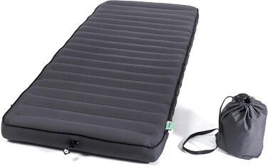 Надувний матрац для гостей Human Comfort - 100% бавовна (сірий)