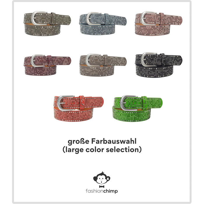 Чорний жіночий пояс з пряжками та стразами, синтетичний, вінтажний стиль, ширина 3.8 см, довжина 110 см