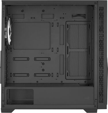 Корпус ПК Aerocool GEOFLOW GBKV2 Micro ATX з 3 RGB вентиляторами та сітчастою передньою панеллю (Чорний)