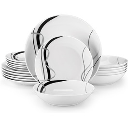 розмір: 18-частинний набір столових приборів