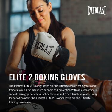 Боксерські рукавички Everlast Elite Prostyle для жінок, 12oz, фіолетовий