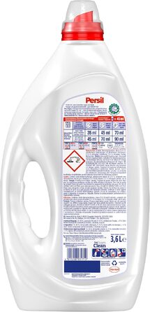 Рідкий засіб для прання Persil Color Kraft-Gel для кольорових речей, технологія глибокого очищення, 3.6 л (80 прань)