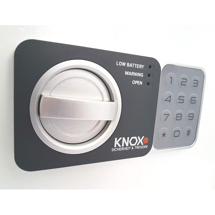 Сейф-скриня для ключів KNOXSAFE KEYLOCKER 1 на 30 ключів з брелоками, білий (28 x 30 x 10 см)