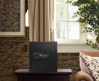 Електронний сейф RPNB Luxus Tresor з кодовим замком, 51 л - для дому, офісу, готелю, зберігання грошей та коштовностей