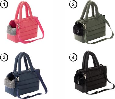 Транспортна сумка для собак та котів (M) - 40 x 20 x 30 см, оливковий колір