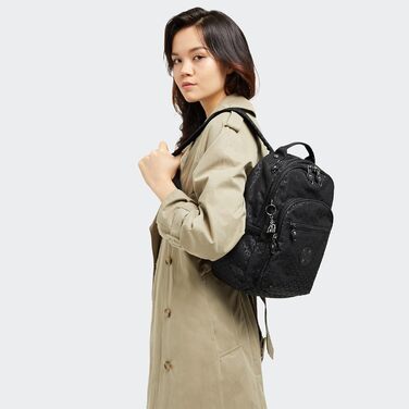 Рюкзак Kipling Seoul S малий з відділенням для ноутбука, вишивка, оригінал