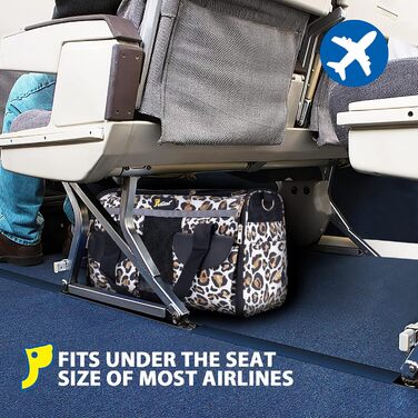 Транспортна переноска для собак та котів, складана, Leopard