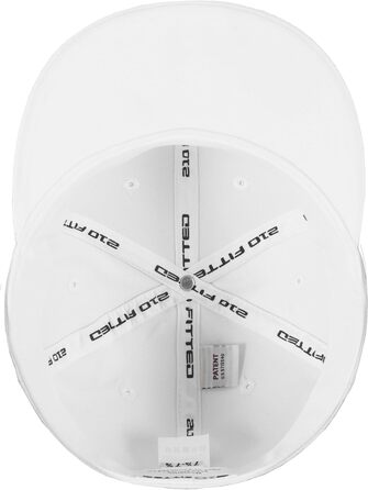 Шапка Flexfit Unisex Premium 210 Fitted (S, Біла) - Розмір S, Оригінал