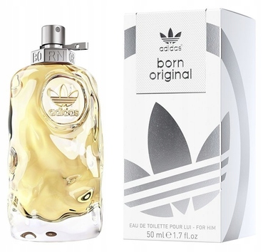 Туалетна вода adidas Born Original для чоловіків, деревна, 50 мл