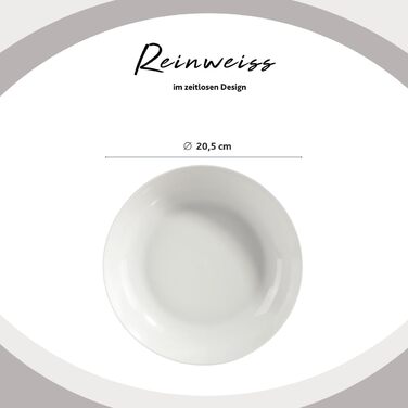 Набір посуду SÄNGER Kombiservice New Port 36 предметів на 6 осіб | PREMIUM COLLECTION (супорієра та супові тарілки 7 предметів)