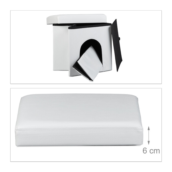 Relaxdays Dog Box Seat Stool