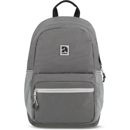 Шкільний рюкзак для дівчаток та хлопців підлітків Flex - рюкзак для жінок та чоловіків з відділенням для 16-дюймового ноутбука для школи та дозвілля - водовідштовхуючий (темно-сірий)