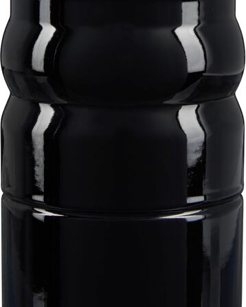 Set of 2 Wooden Macinapepe (Pepper Grinders), 40 cm Ceramic Grinder, Manual, Salt and Pepper Grinder, Classic Design, Black/White