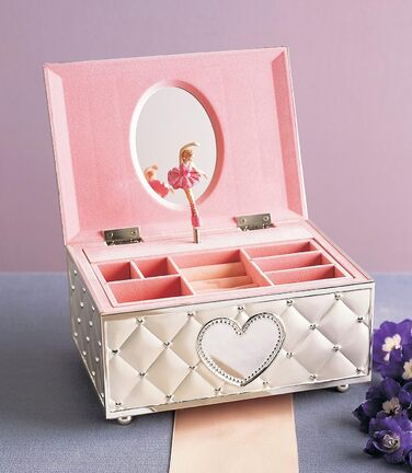 Музична шкатулка Lenox Childhood Memories з балериною, метал, 2.35