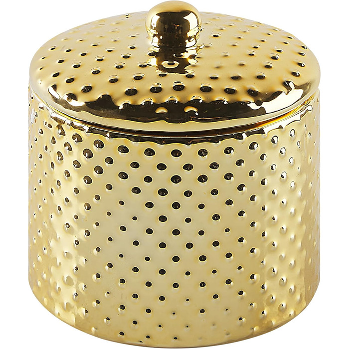 Елегасний аксесуар для ванної кімнати 4 шт. з натурального каменю Доломіт в золотому кольорі Cumana