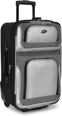 Набір валіз U.S. Traveler New Yorker (4 шт) - червоний, легкий, м'який, розширюваний