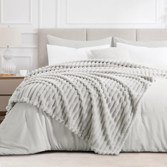 Плед Руйкасі Флашевий, 150x200 см, зелений: теплий, м'який плед для дому, дивану, декору інтер'єру