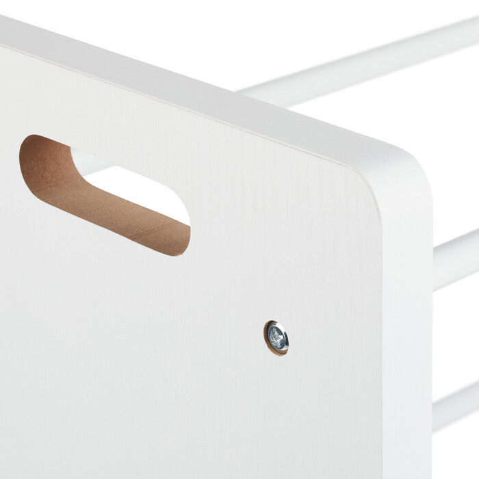 Relaxdays Children's Shelf White with Storage Boxes