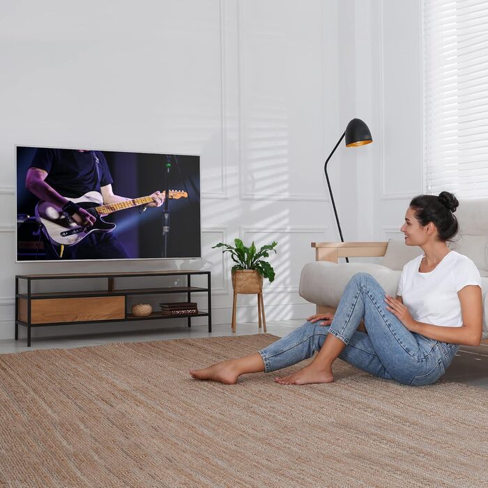 BONTEC Extra Long TV Wall Mount - 850mm Articulating Arm for 32-70 inch LCD/LED/OLED TVs - Up to 60kg, Tilt, Swivel & Rotate - VESA 400x400