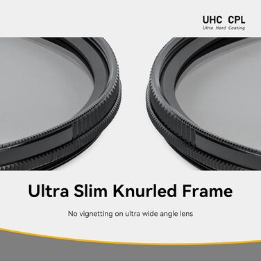 NiSi UHC CPL фільтр - поляризаційний фільтр з ультра-твердим покриттям (72 мм)