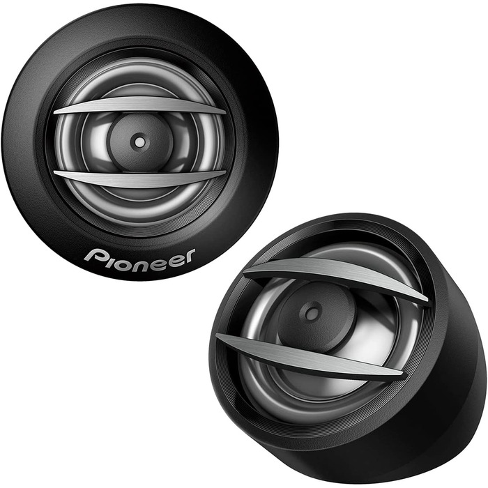Автомобільна акустика Pioneer TS-A1600C 16,5 см, 2-смугові компонентні динаміки, 350 Вт, потужний звук, високий ККД, монтаж 59 мм, з решіткою