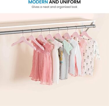 Дерев'яні вішалки для дитячого одягу ZOBER (10 шт.)