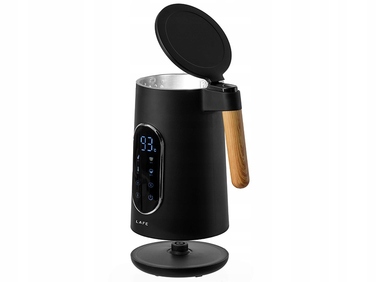 Електричний чайник Lafe KettleX Pro, 2200 Вт, 1,7 л, чорний
