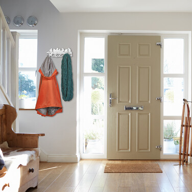 Relaxdays Bird-Themed White Coat Rack