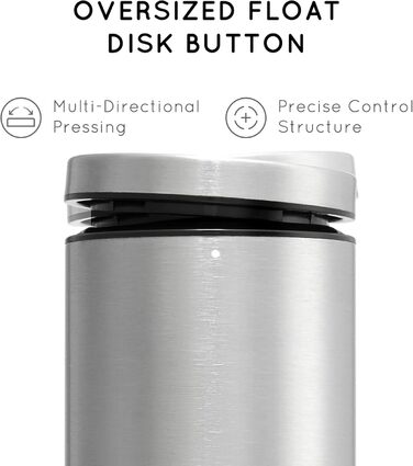 Електричні мельниці для солі та перцю 2 шт. з USB-C зарядкою, з LED-підсвічуванням, з нержавіючої сталі (сріблясті)