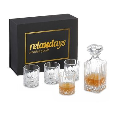 Relaxdays 5-Piece Whisky Set