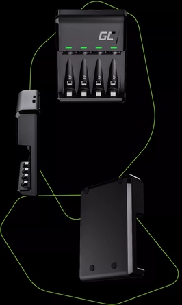 Зарядний пристрій Green Cell VitalCharger для 4 акумуляторів AA/AAA Ni-MH