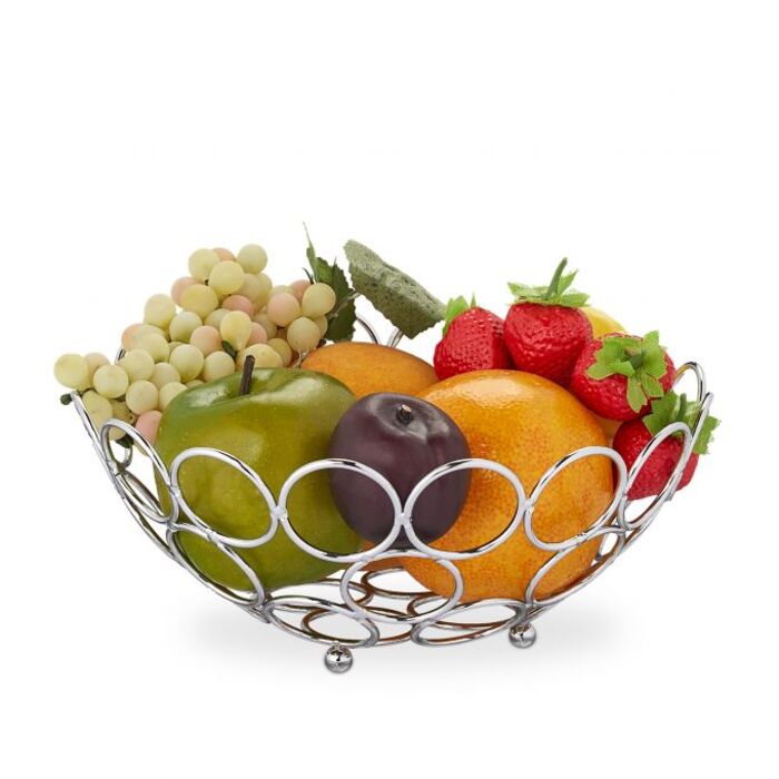 Relaxdays Fruit Bowl in Modern Design