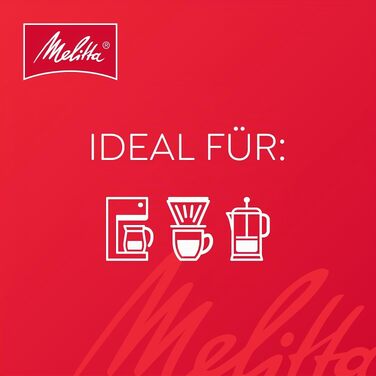 Кава молота Melitta Montana, середній обсмаження (3/5), 6 упаковок по 500 г
