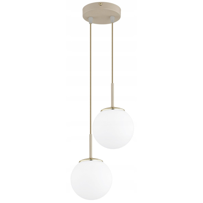 Підвісна лампа Elko-Lighting Milo Ecru — 2 цоколі E27