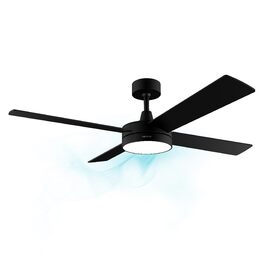Стельовий вентилятор Cecotec Aero 5200 Line з пультом, LED підсвіткою, таймером та функцією зими, 132 см, 60 Вт, чорний