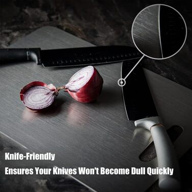 Нарізне дошка з титану 45.7 x 30.5 см - гігієнічна, довговічна, для кухні