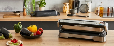 Електричний контактний гриль Tefal OptiGrill XL, розкладний, 2200 Вт