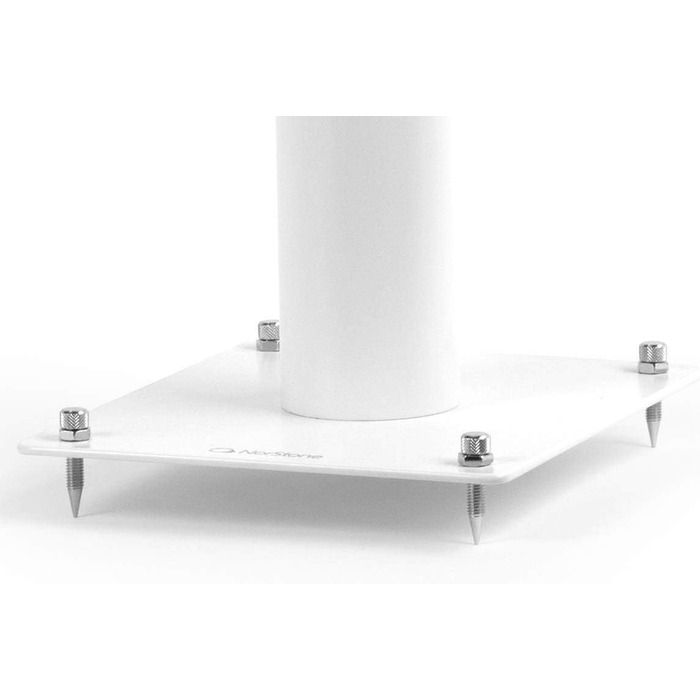 Підставка для акустики Norstone Stylum, металева, до 50 кг, пара, білий матовий (50 см)
