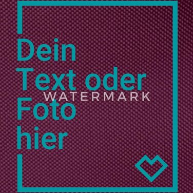 Персоналізована бананка від Spreadshirt: створіть свою з фото або текстом, колір бордовий