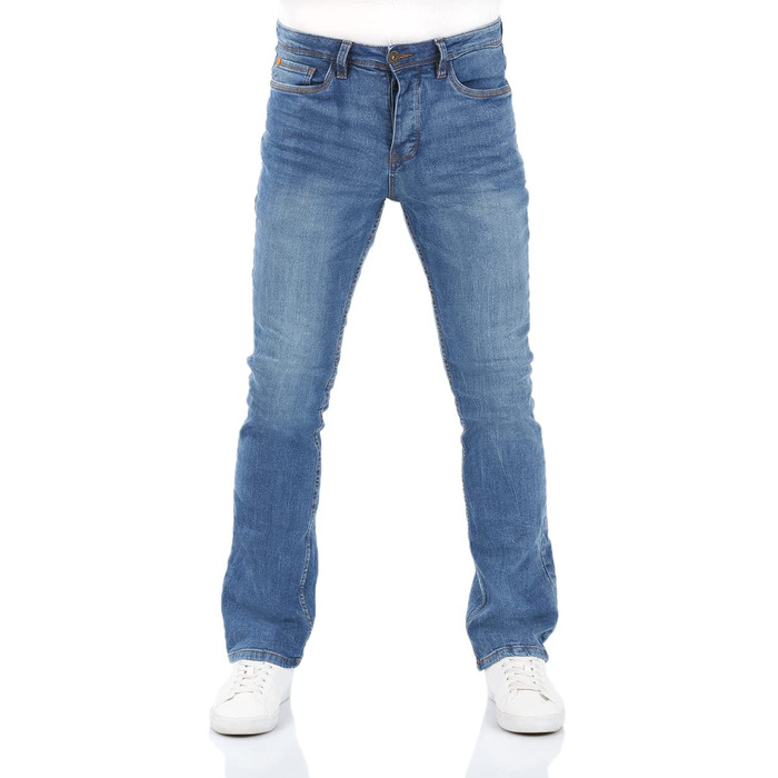 Чоловічі джинси Riverso Falko бузкового кольору, Bootcut, стретч, розмір 32W/30L