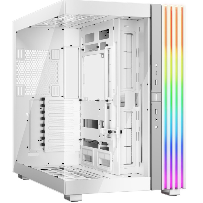 be quiet! Light Base 900 DX White: Корпус ПК з RGB підсвіткою, Dual Chamber, E-ATX, для геймерів