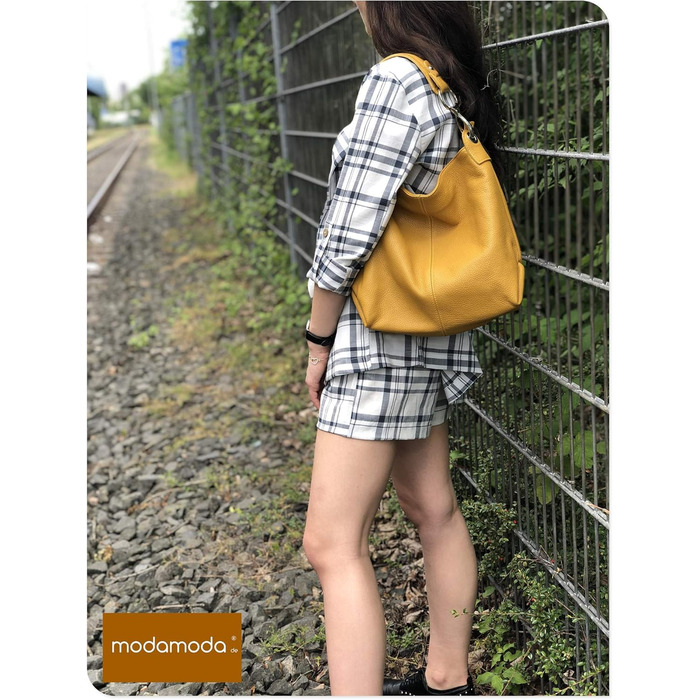 Сумка жіноча шкіряна на плече Modamoda T168 ручної роботи, Італія, блакитний колір