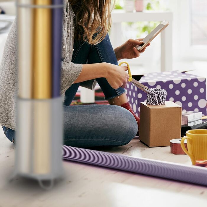 Стійка для парасоль під Relaxdays, металева, діаметр 52,5 x 16 см, сучасний дизайн, срібна